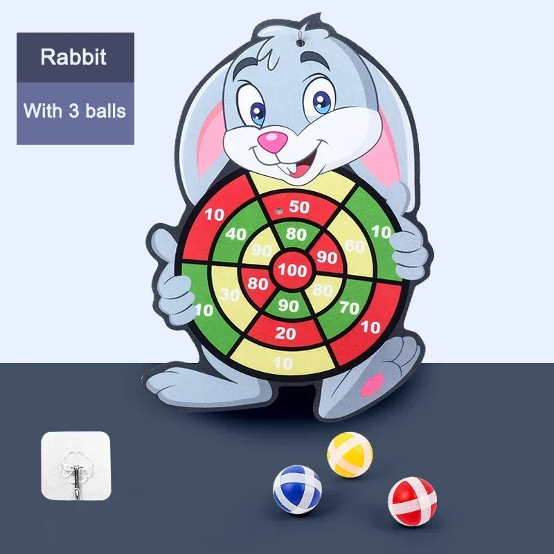 Party Games Kids Indoor - Educational Games Dart Board Stickey Ball