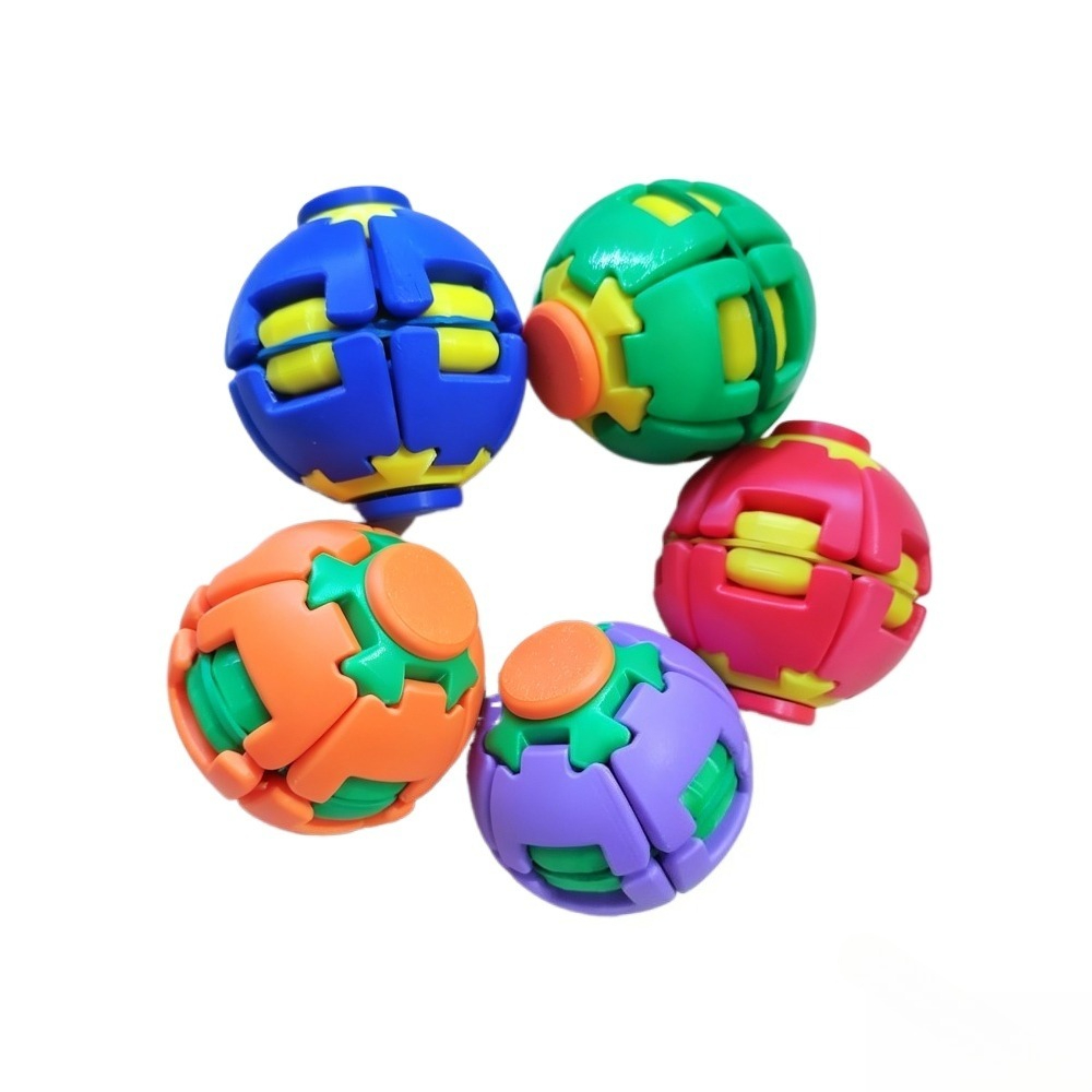 Party Games Children - Transforming Fidget Spinner Ball Press To