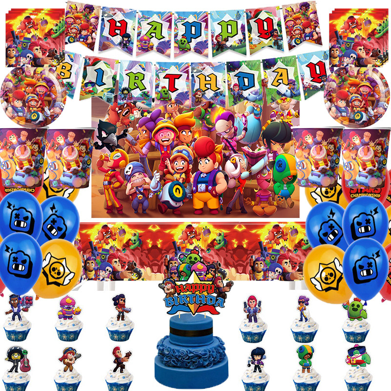 Party Games Kids Birthday - Children's Birthday Decoration Party Supplies Wilderness