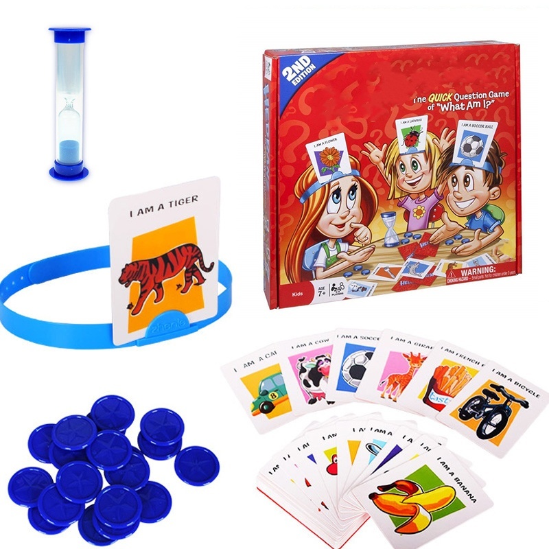 Party Games Kids Indoor - Kids Funny Cards Board Game Toy