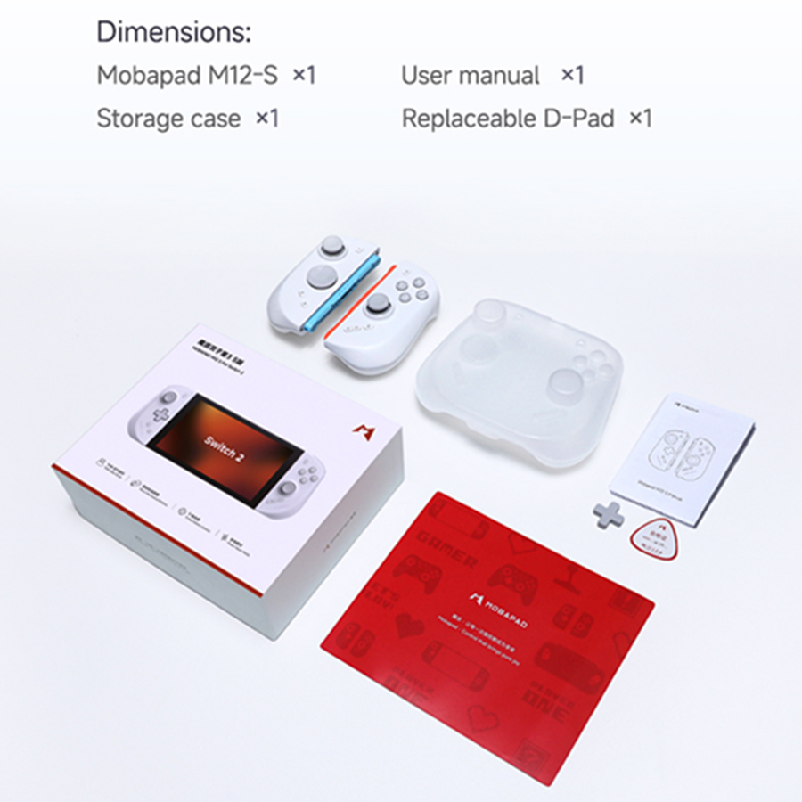 Mobapad M12 S White, GGamepa T - Party Games Nintendo Switch 2 recension och pris