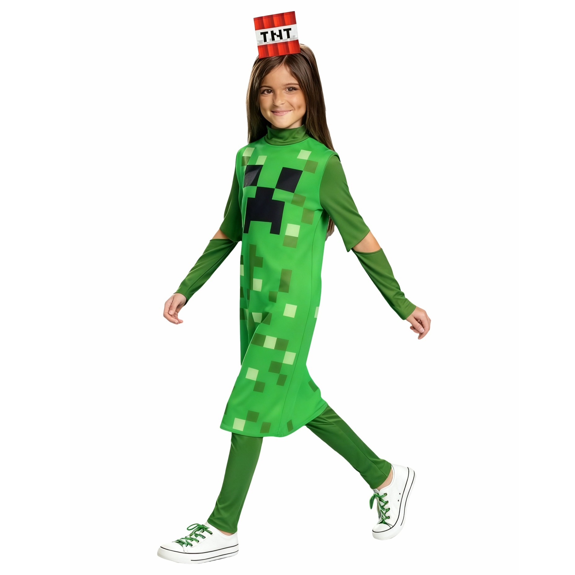 Mine Craft Creeper Girl Classi - Party Games Minecraft recension och pris