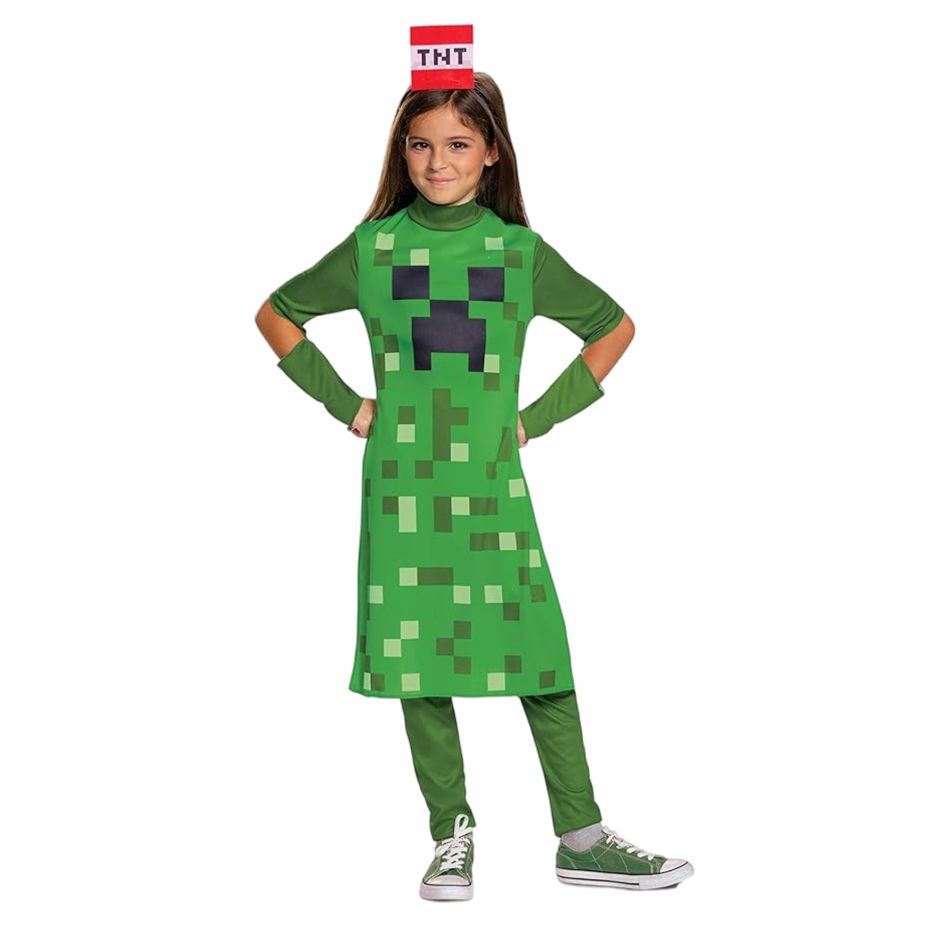 Mine Craft Creeper Girl Classi - Party Games Minecraft recension och pris