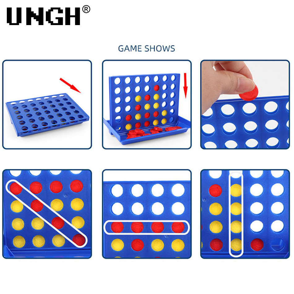 UNGH Four In A Row Bingo Chess - Party Games Kids Indoor recension och pris