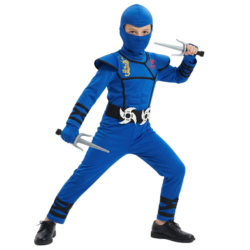 Black and Blue Ninja Costume f - Party Games Children recension och pris