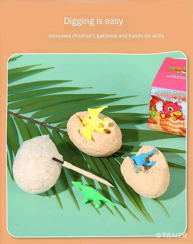 Dinosaur Egg Dig Kit Archaeolo - Party Games Kids Birthday recension och pris