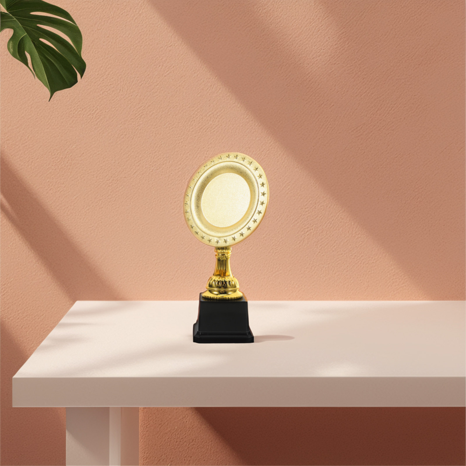Plastic Trophy Award Gold Glos - Party Games Competition recension och pris