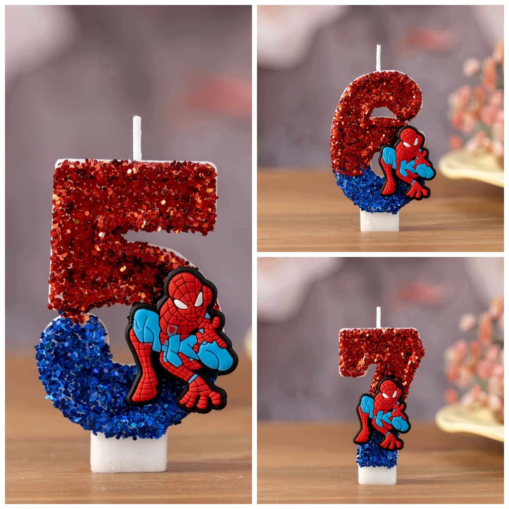 0-9 Superhero SpiderMan Fun Fi - Party Games Kids Birthday recension och pris