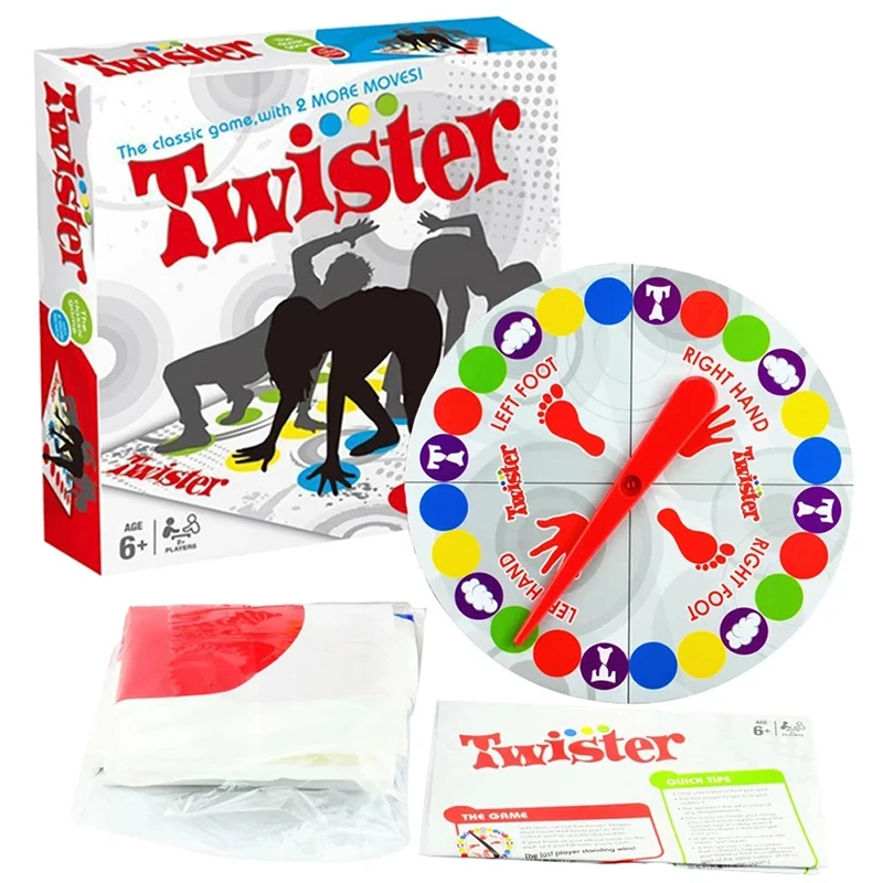 Family Party Game Twister Game - Party Games Indoor For 6 12 Year Olds recension och pris