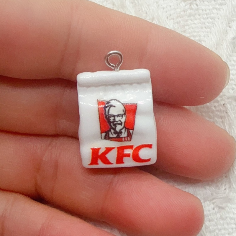 10pcs cartoon resin food bag k - Party Games Gifts recension och pris