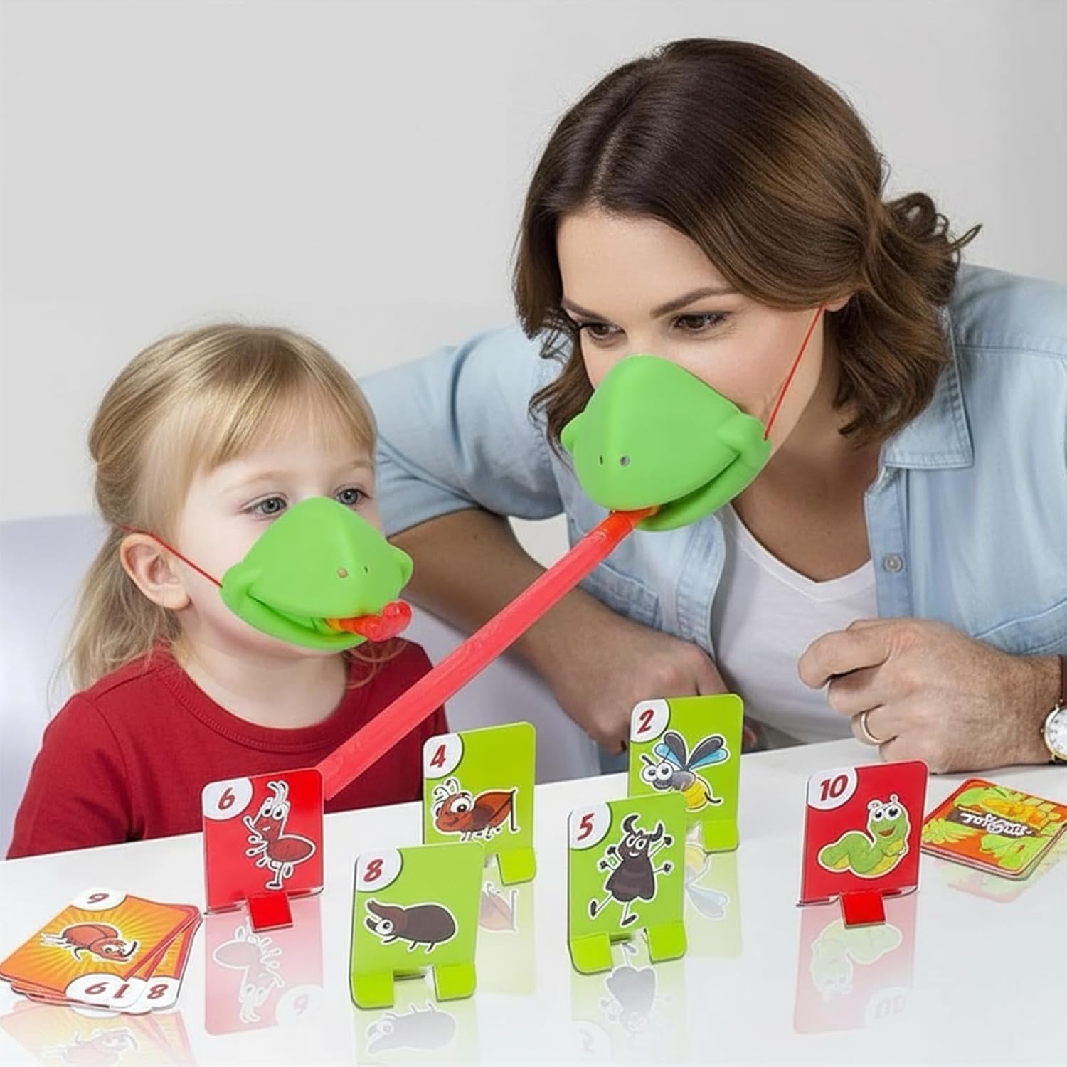 6 Set Chameleon Tongue Shootin - Party Games Engagement recension och pris