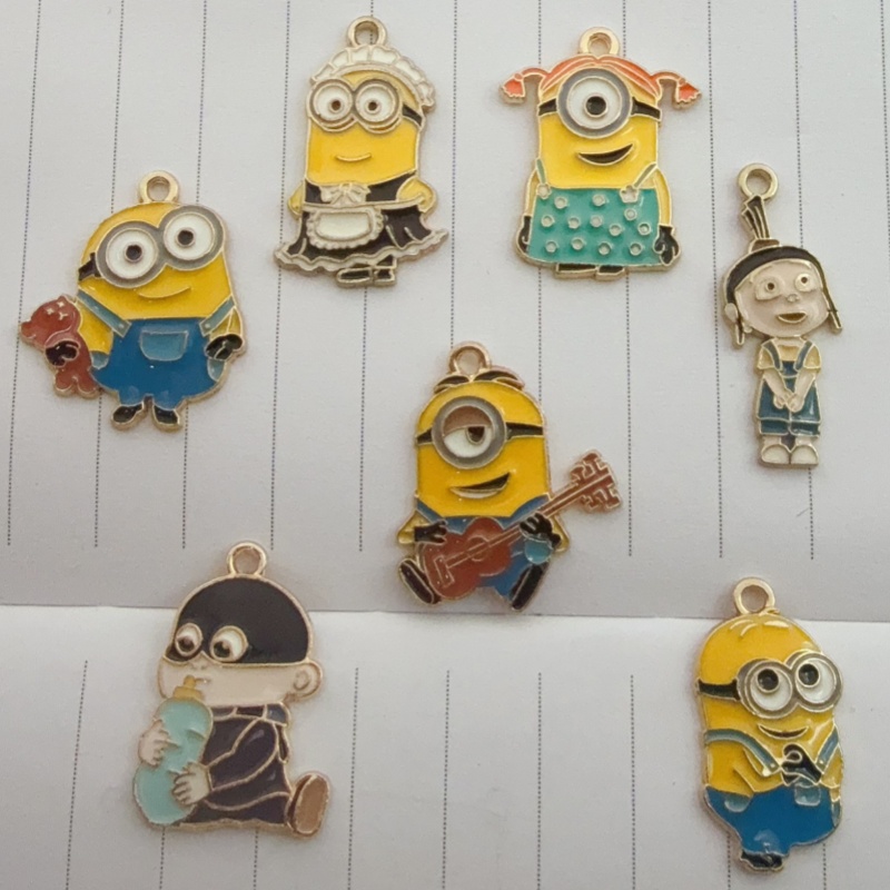 10pcs alloy drip oil cartoon p - Party Games Questions recension och pris