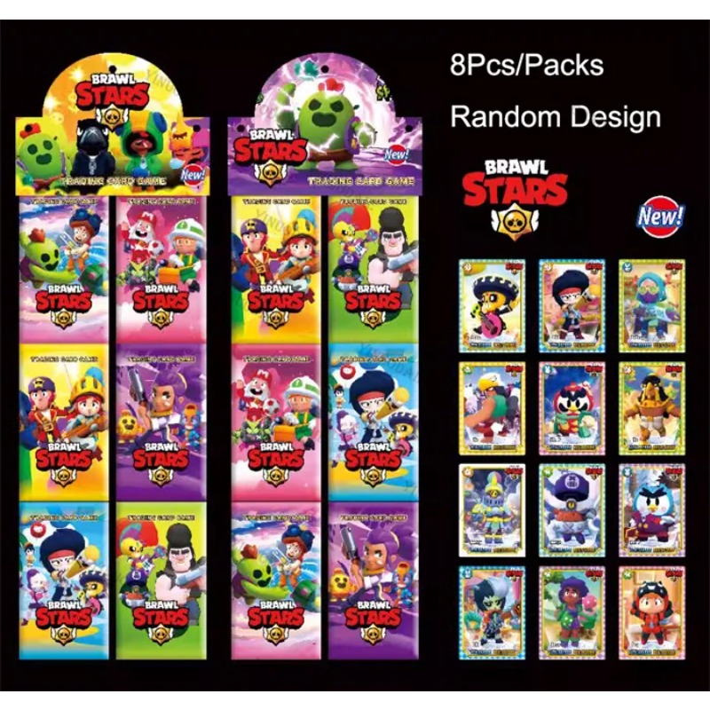 Random Collect Card Anime Braw - Party Games Kids Indoor recension och pris