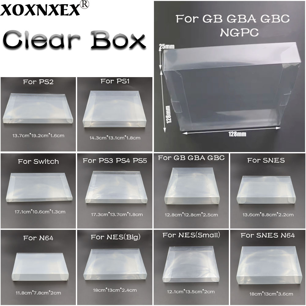 Transparent Clear Game Box Pro - Party Games Nintendo recension och pris