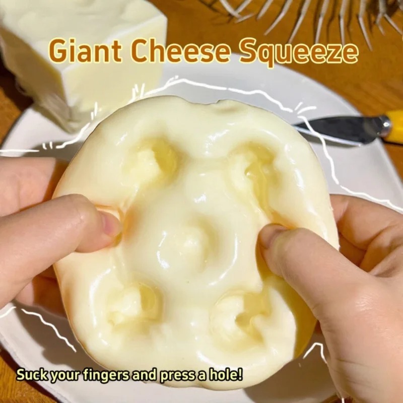 Taba Squishy Cheese Cube Stres - Party Games Children recension och pris