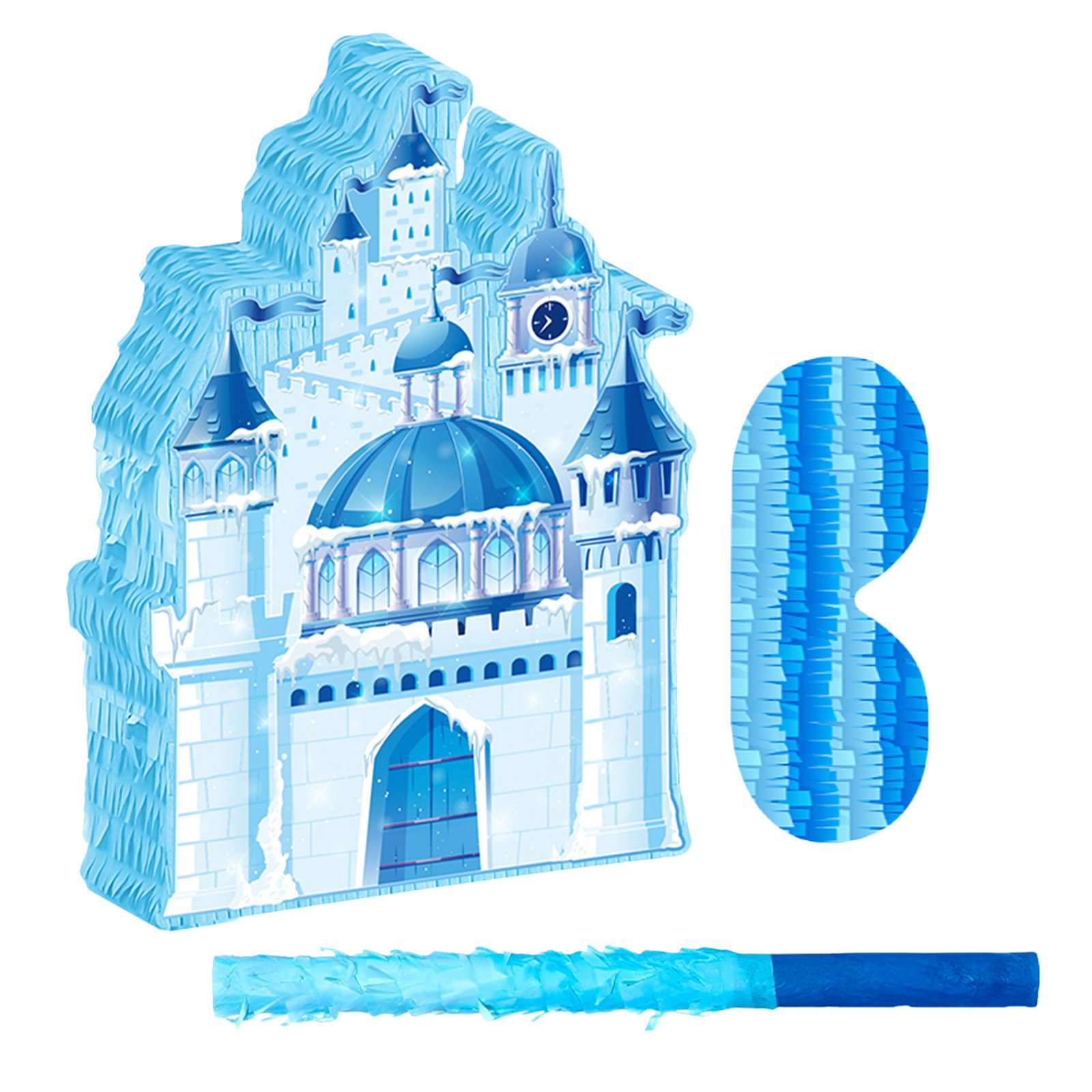1Set Sturdy Castle Pinata Deco - Party Games Kids Birthday recension och pris
