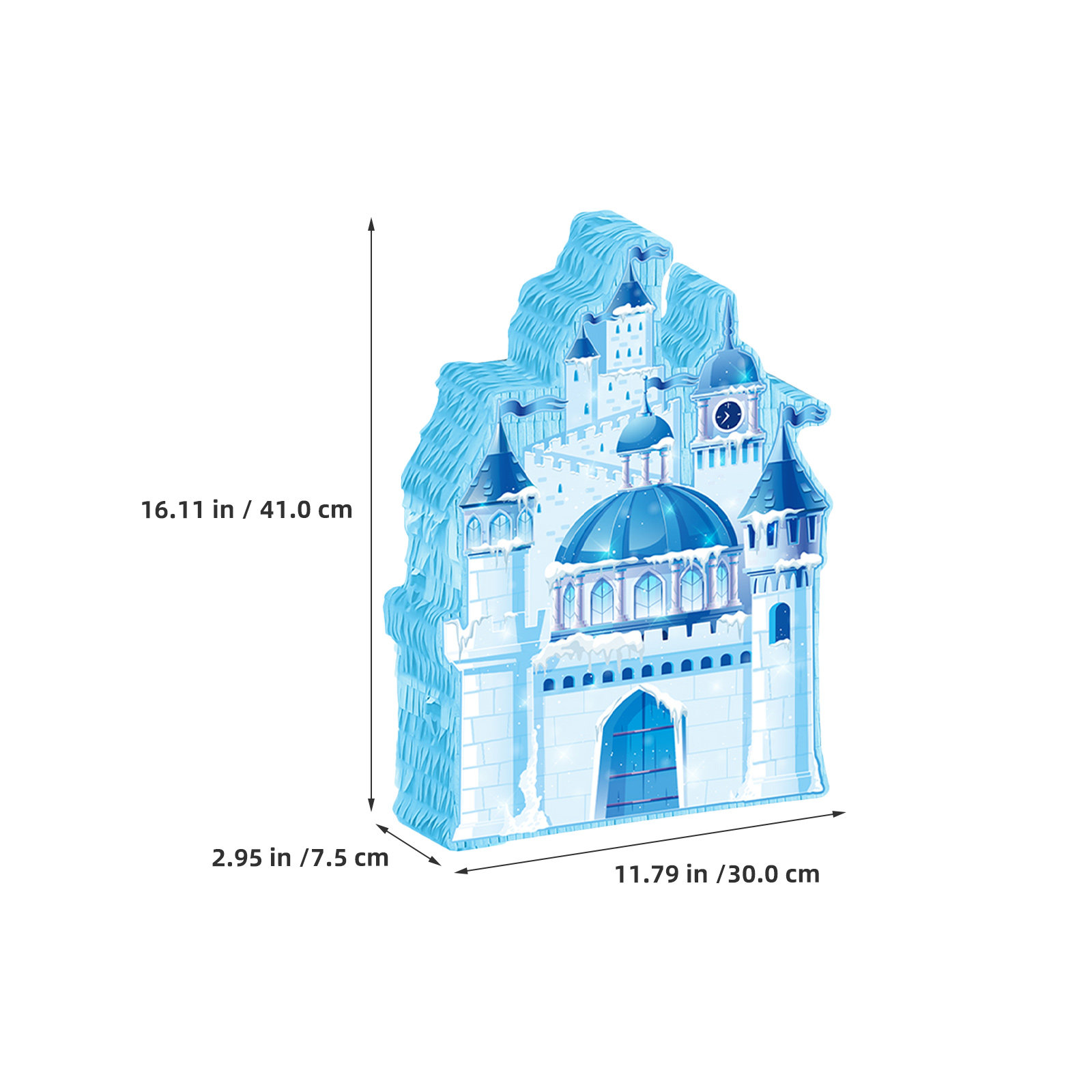 1Set Sturdy Castle Pinata Deco - Party Games Kids Birthday recension och pris