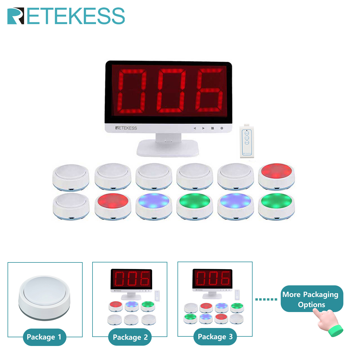 Retekess TM101 Quiz Answer Gam - Party Games Competition recension och pris