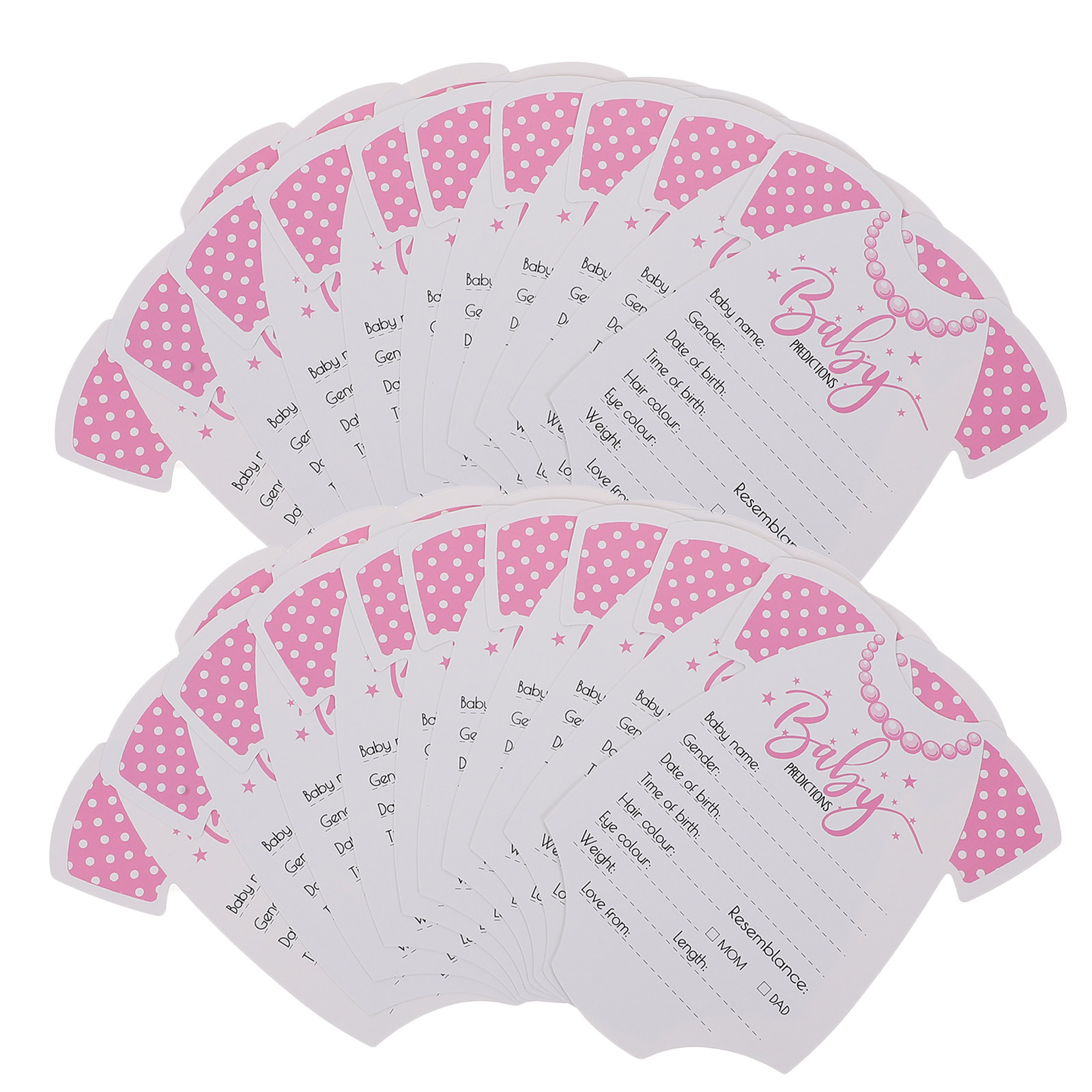 20Pcs Meaningful Baby Predicti - Party Games Meaning recension och pris