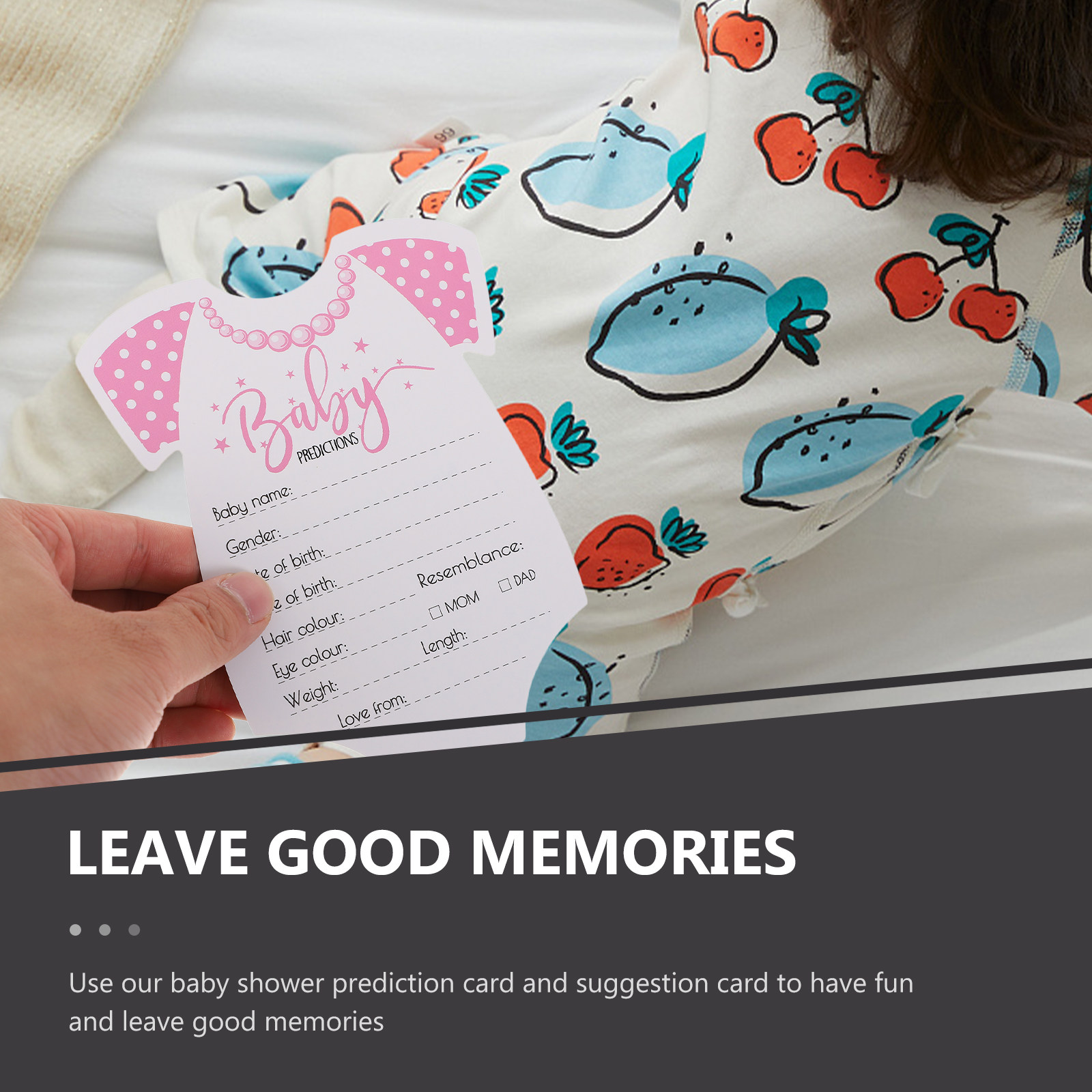 20Pcs Meaningful Baby Predicti - Party Games Meaning recension och pris