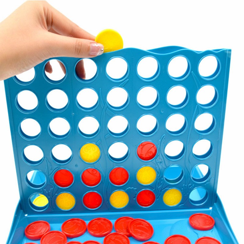 3D Four-in-a-Row Board Game fo - Party Games Kids Indoor recension och pris