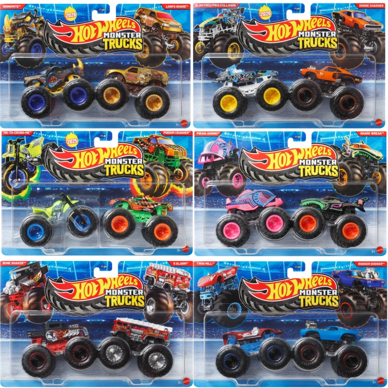 2026 Hot Wheels Monster Trucks - Hot Wheels Car Mainline recension och pris