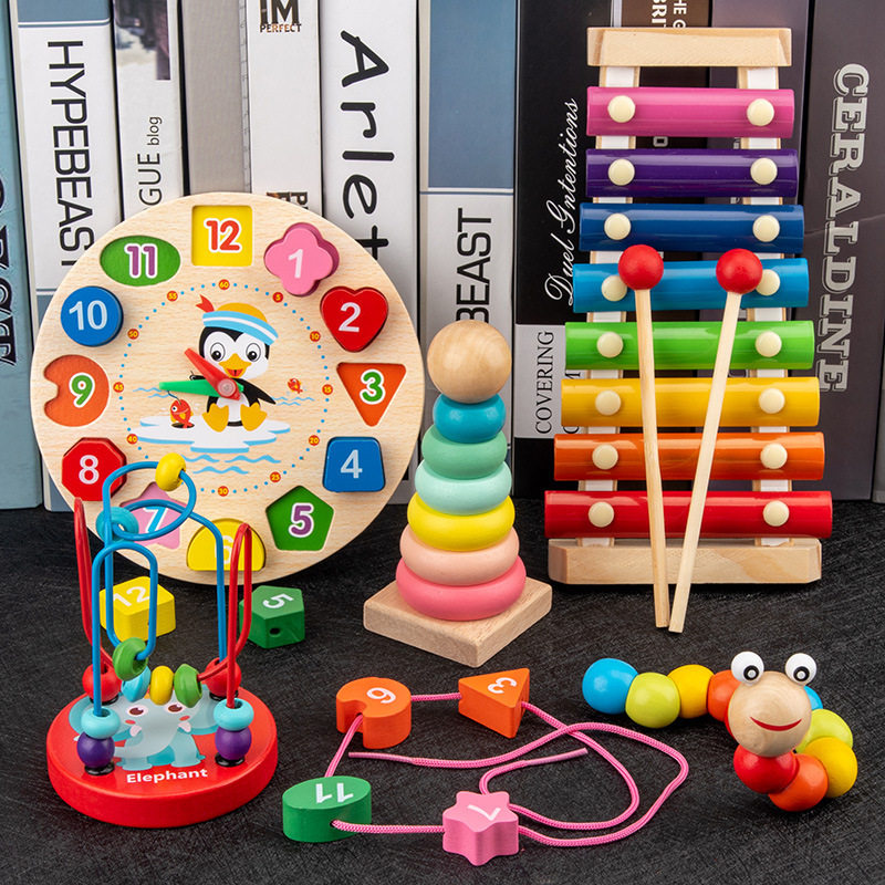 Montessori Baby Toys Kids 3D W - Party Games Kids Birthday recension och pris