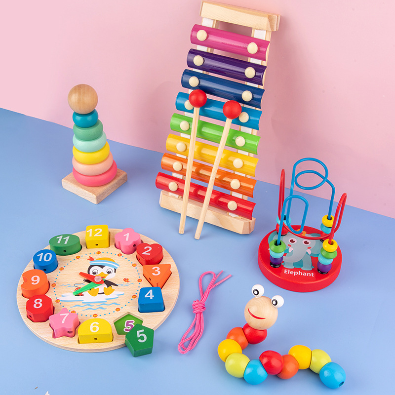 Montessori Baby Toys Kids 3D W - Party Games Kids Birthday recension och pris