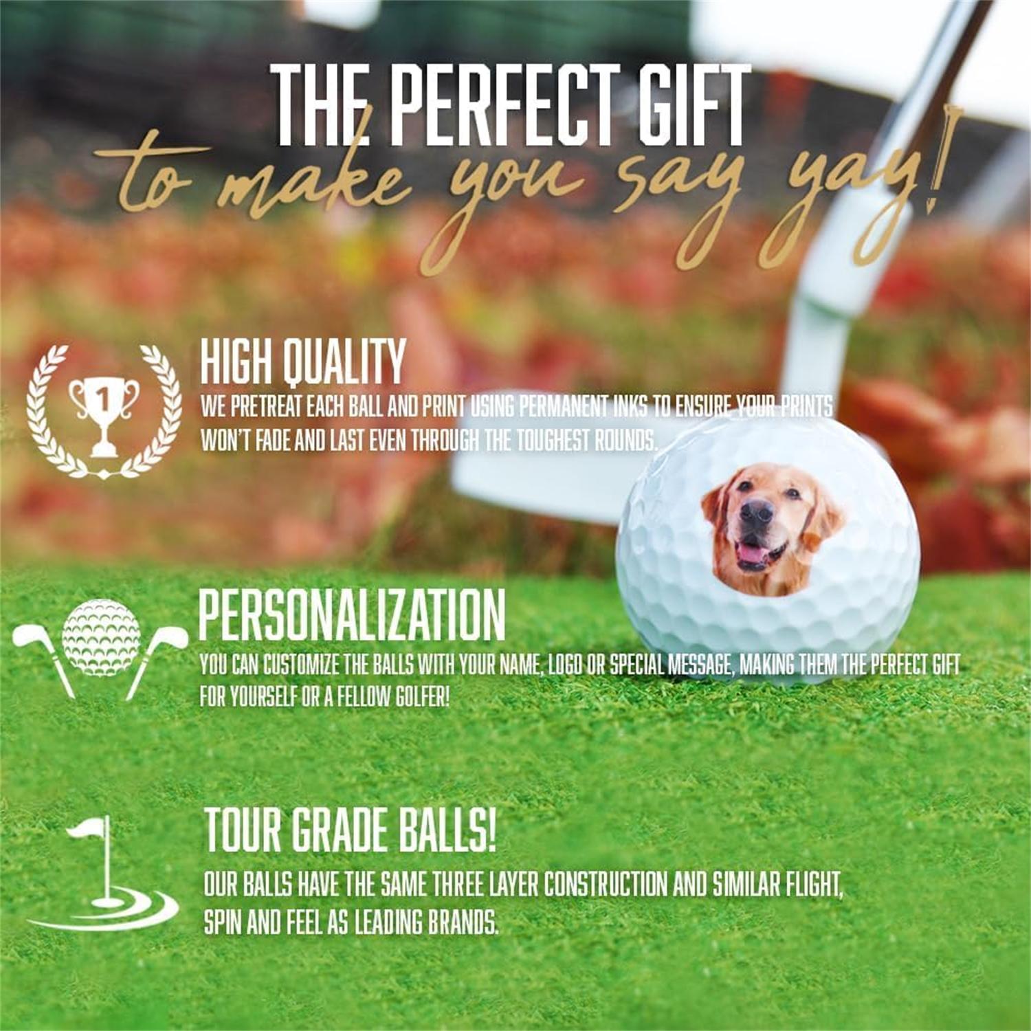 Custom Golf Balls Personalized - Party Games Engagement recension och pris