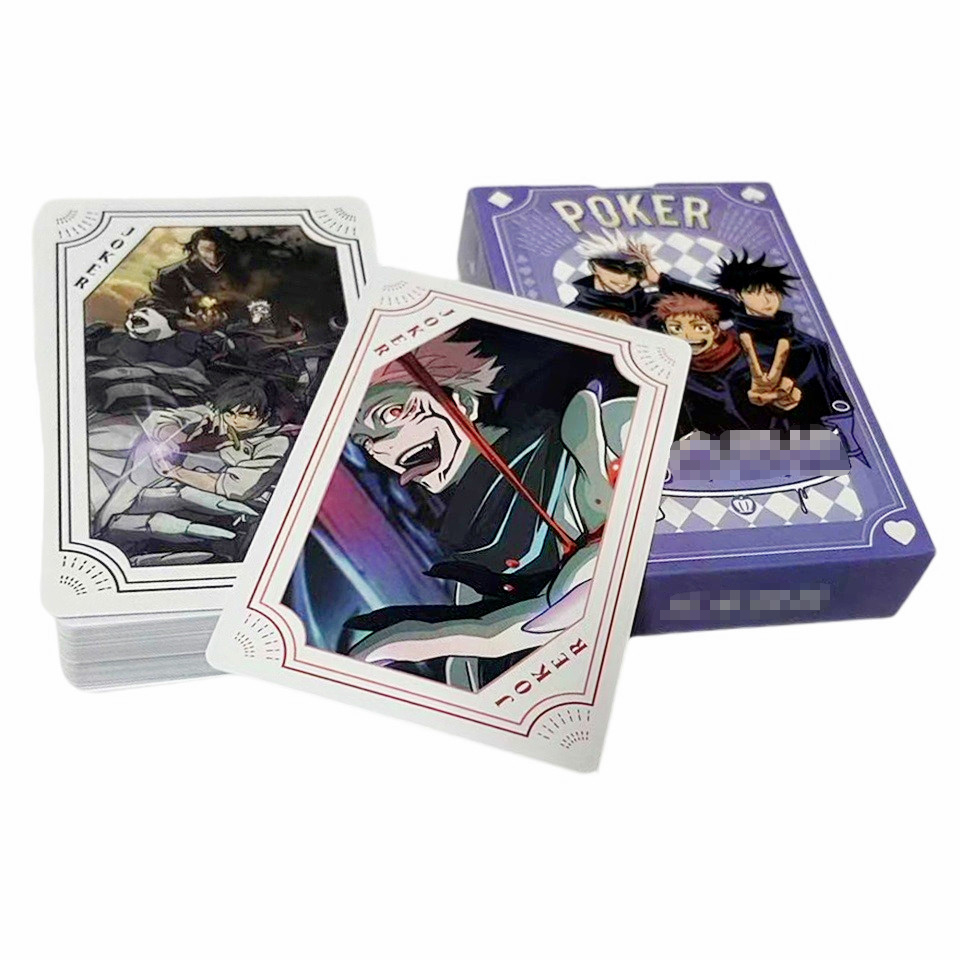 Jujutsu Kaisen Playing Poker C - Party Games Kids Indoor recension och pris