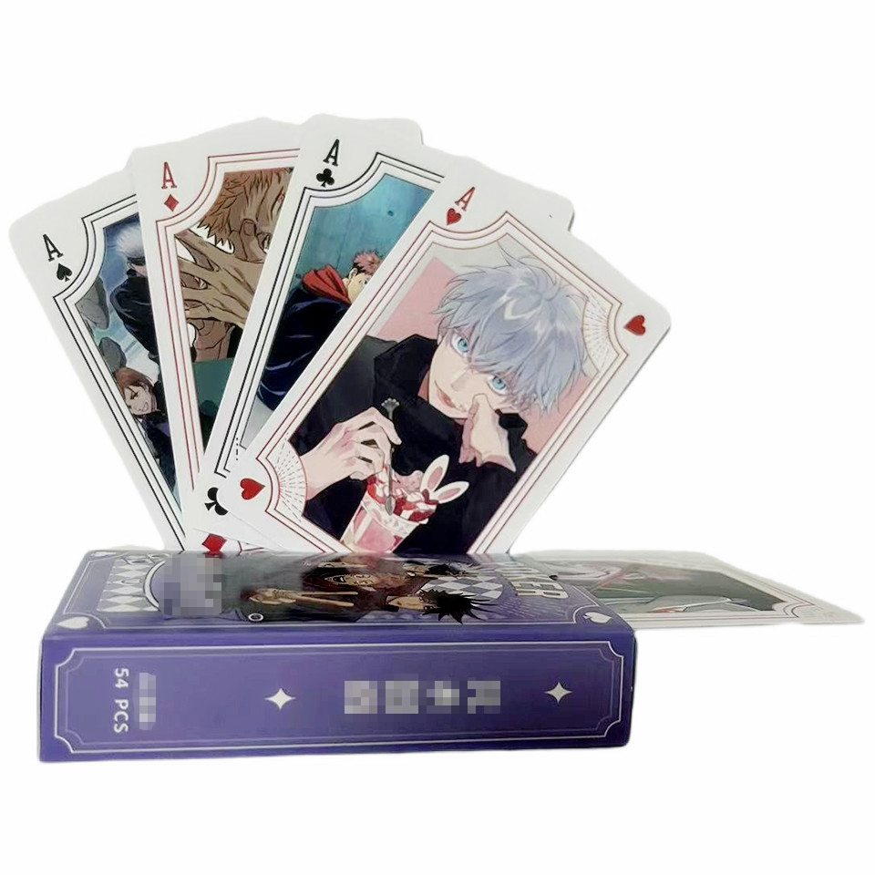 Jujutsu Kaisen Playing Poker C - Party Games Kids Indoor recension och pris
