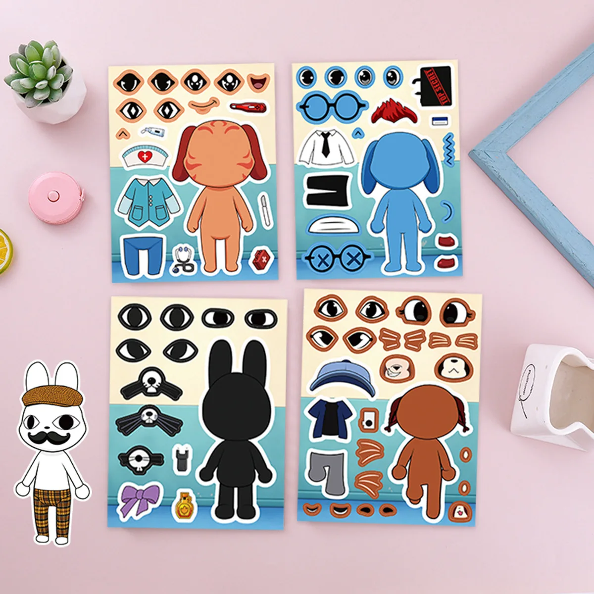 8Pcs/Set Animal Hospital Puzzl - Party Games Children recension och pris