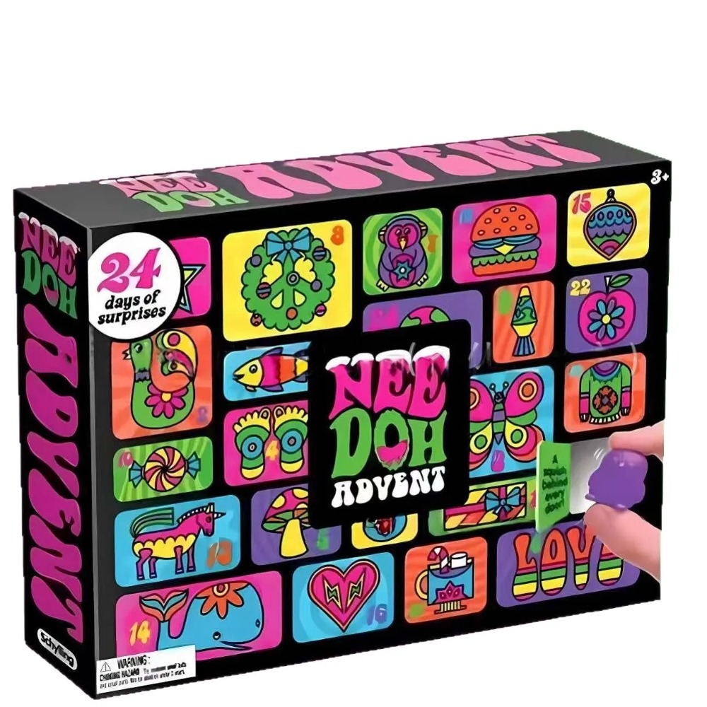 2026 New Hot Needoh Advent Cal - Party Games Children recension och pris