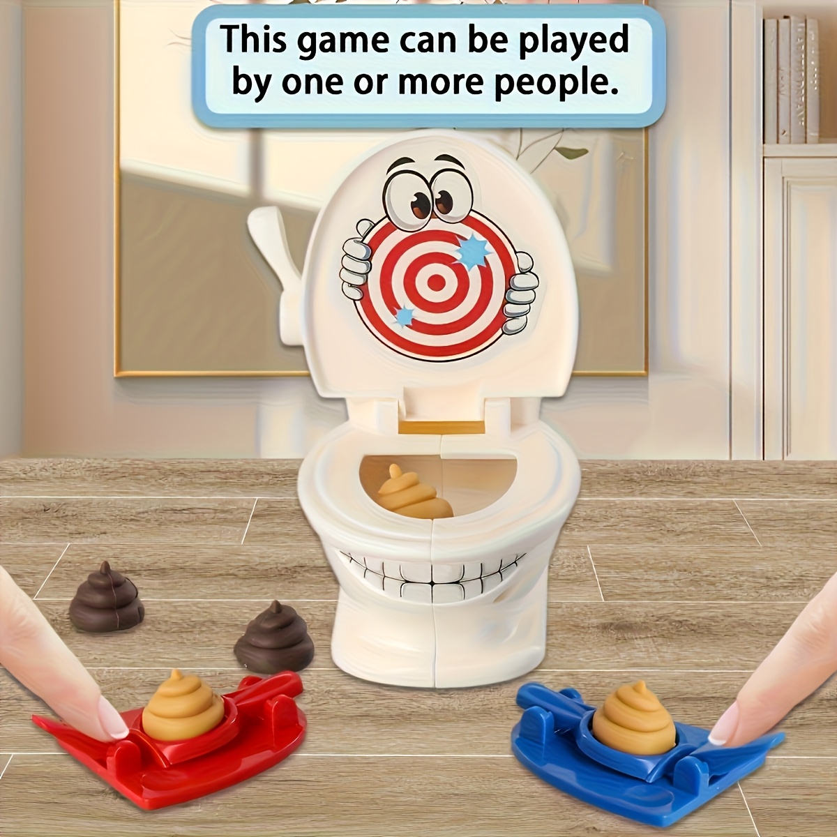 Mini Toilet Anti Stress Toys T - Party Games Console recension och pris