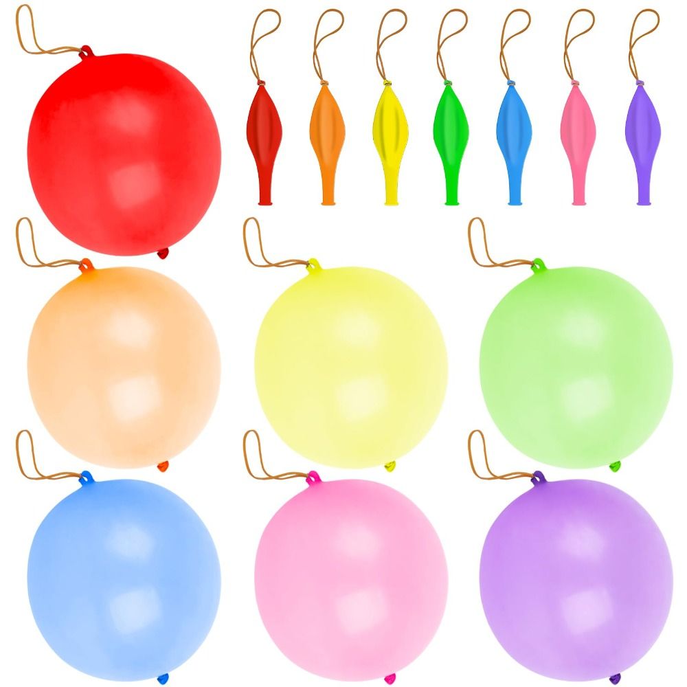 10Pcs Punch Balloons with Rubb - Party Games Engagement recension och pris
