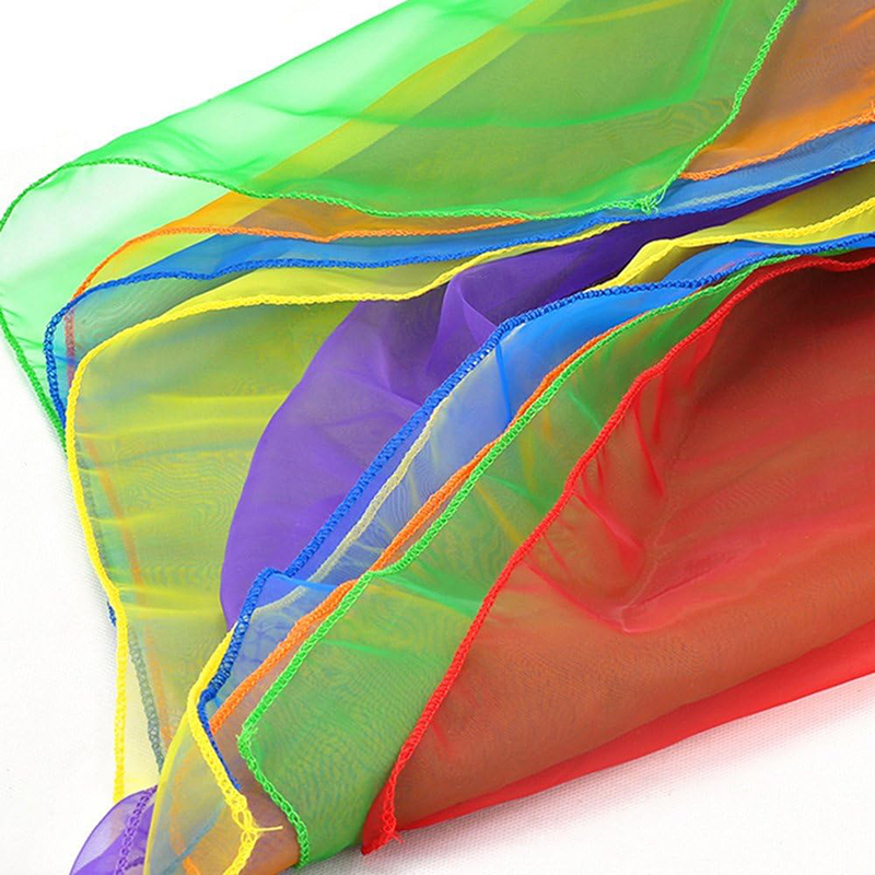 Six Color Silk Scarf Party Fav - Party Games Engagement recension och pris