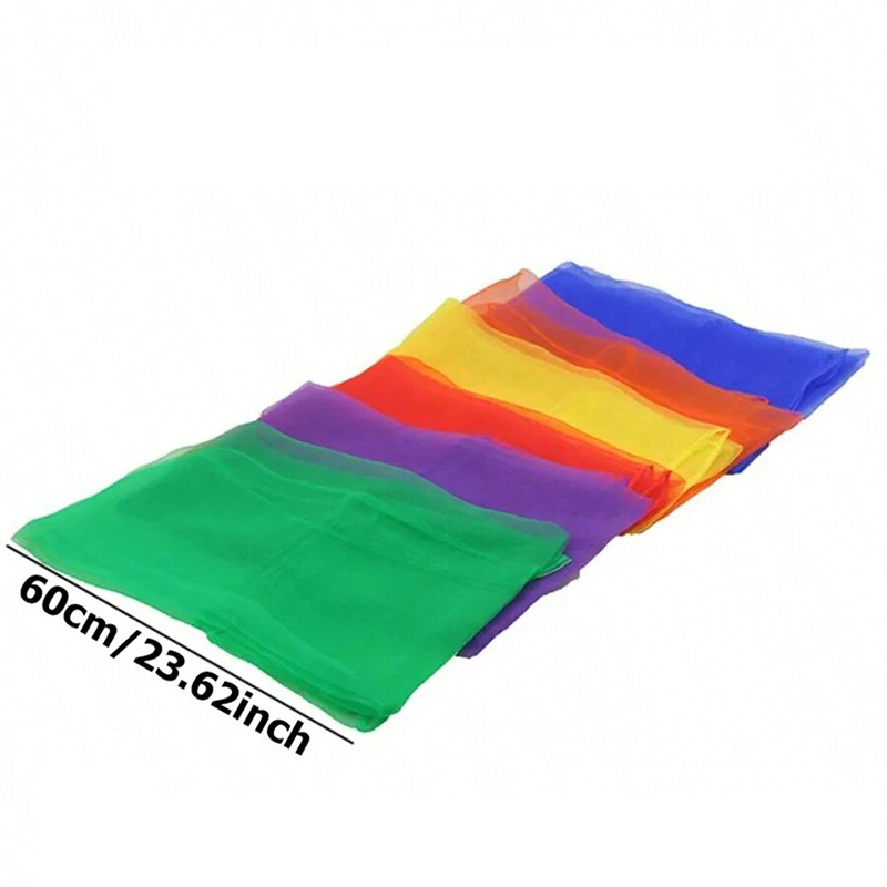 Six Color Silk Scarf Party Fav - Party Games Engagement recension och pris