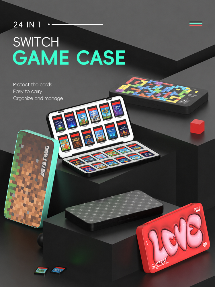 DATA FROG 24‑in‑1 Game Card Ho - Party Games Nintendo recension och pris