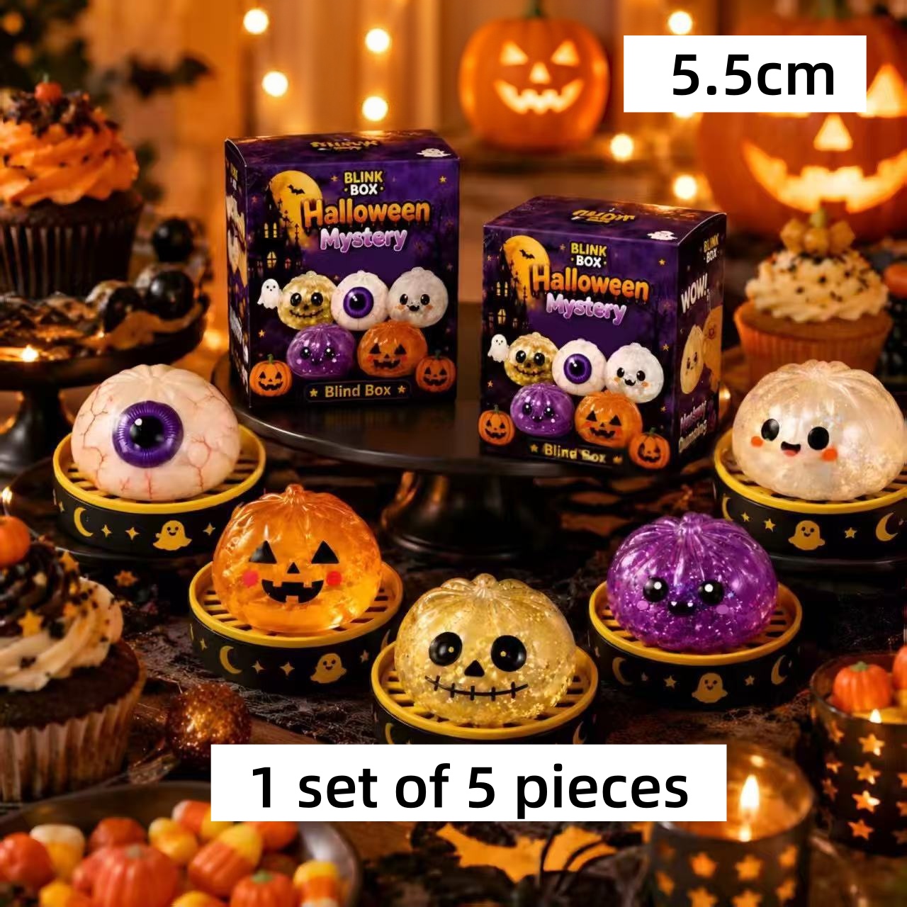 hot 5.5cm Halloween Ghost Pinc - Party Games Gifts recension och pris