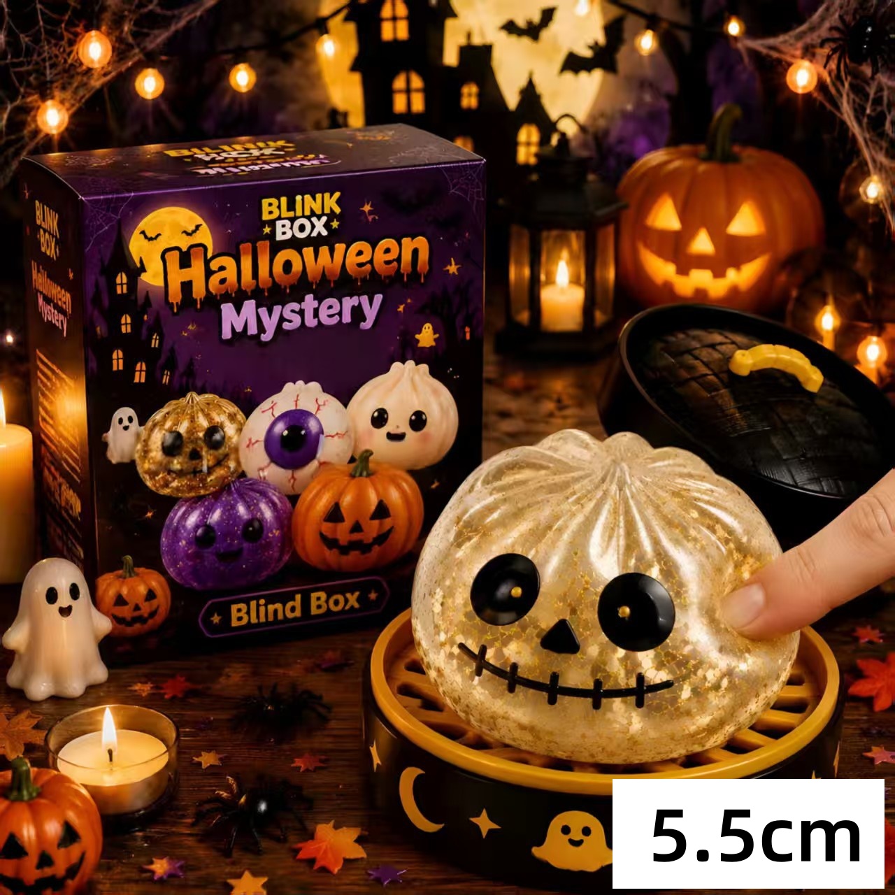 hot 5.5cm Halloween Ghost Pinc - Party Games Gifts recension och pris
