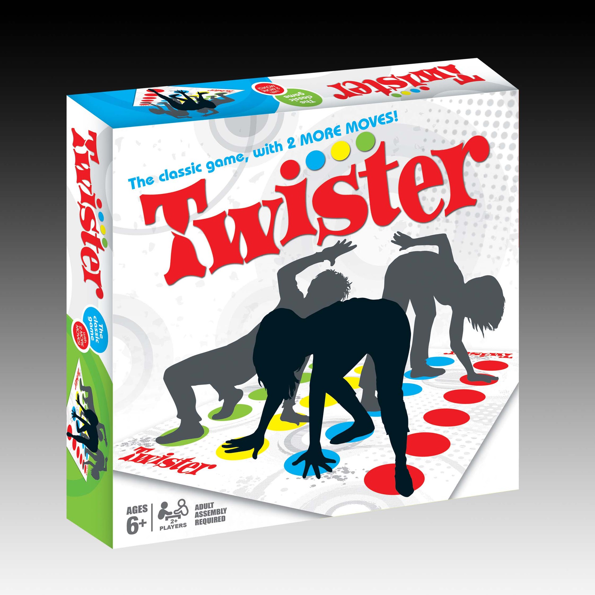 Family Party Game Twister Game - Party Games Indoor For 6 12 Year Olds recension och pris