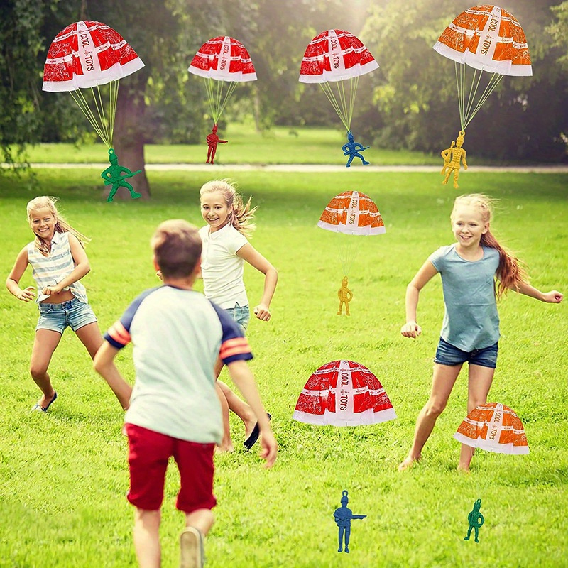 10/100pcs Parachute Toys for K - Party Games Kids Ideas recension och pris