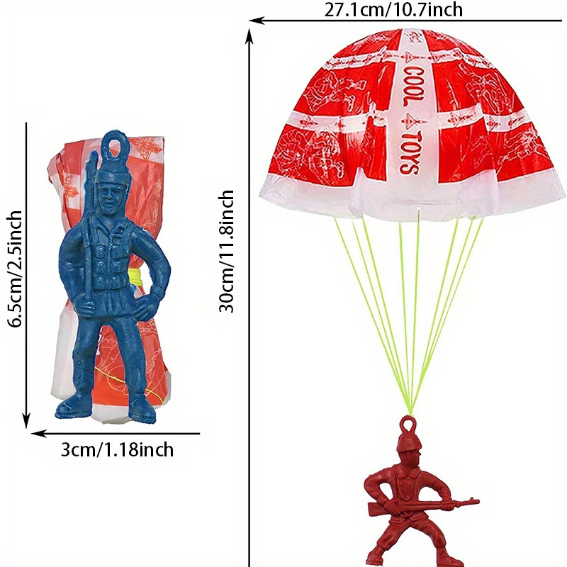 10/100pcs Parachute Toys for K - Party Games Kids Ideas recension och pris