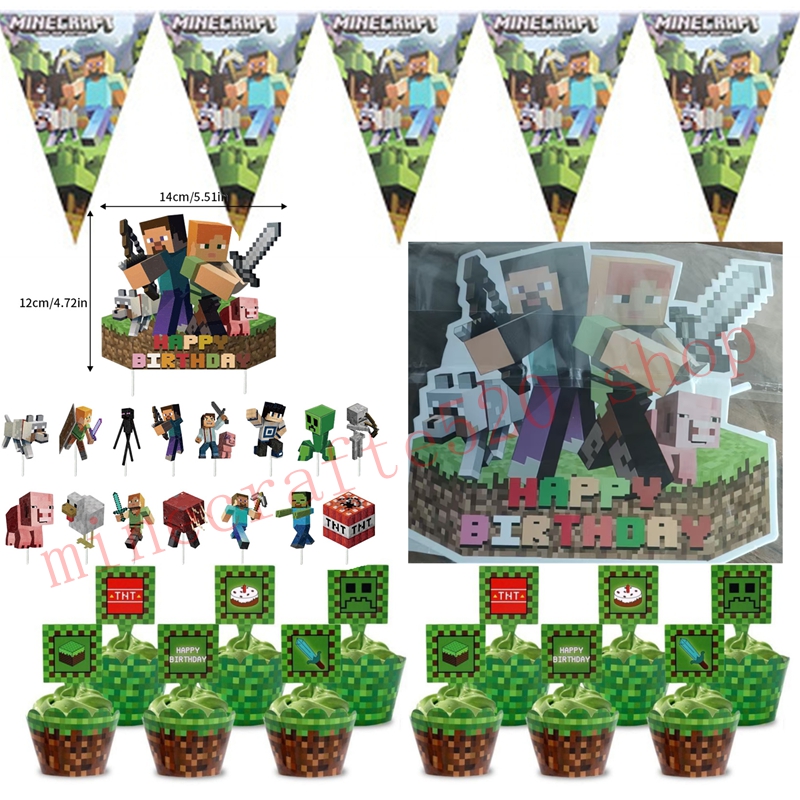 MC Pixel Paper Card Minecrafte - Party Games Minecraft recension och pris
