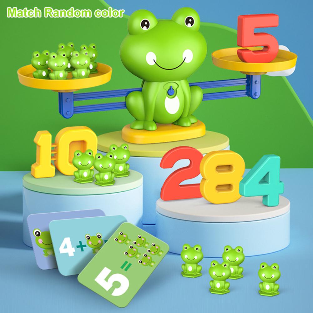 1Set Frog Balance Scale Cards  - Party Games Kids Birthday recension och pris